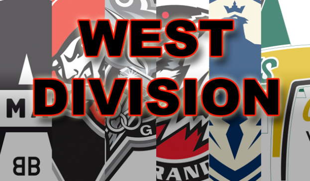Team overview of the West Division LHJMQ