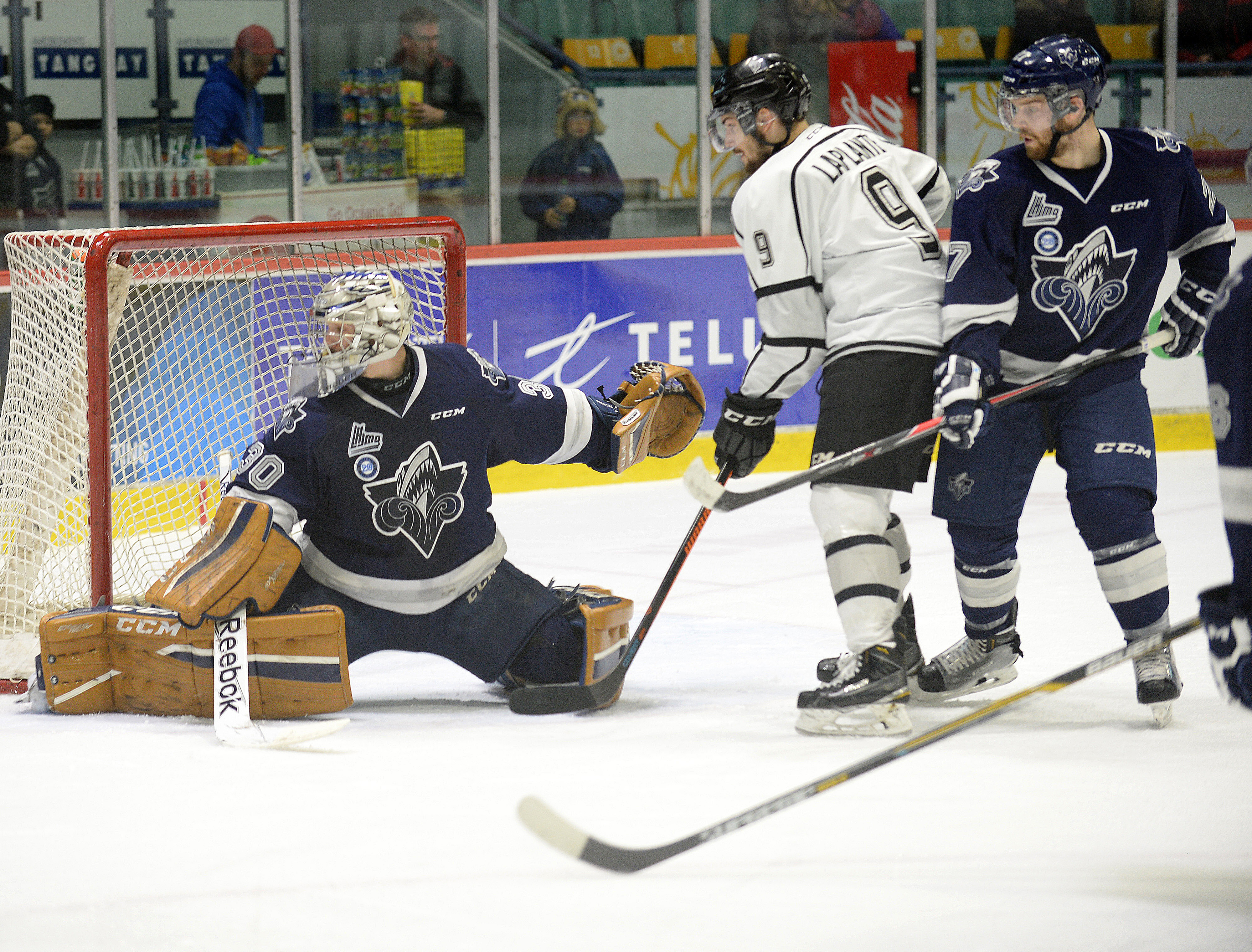 Philippe Desrosier, Charles-David Beaudoin et Yan Pavel Laplante