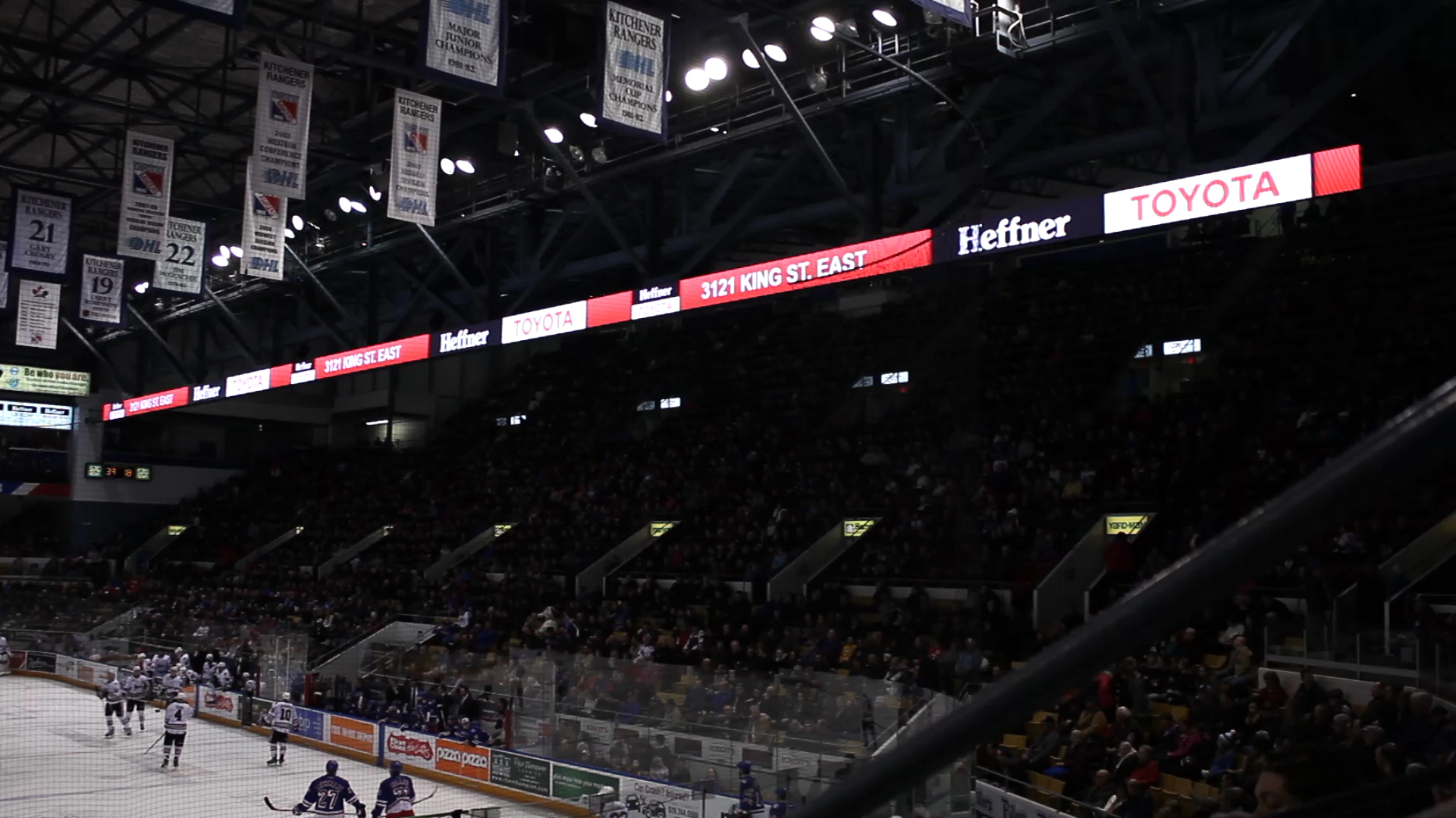 Ribbon Boards Kitchener Rangers