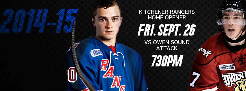 RANGERS ANNOUNCE 201415 SCHEDULE Kitchener Rangers