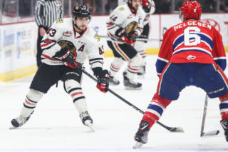 Portland Winterhawks forward Skyler McKenzie.