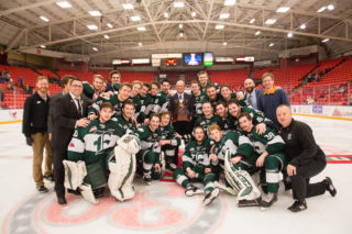 The 2017-18 Western Conference Champion Everett Silvertips.