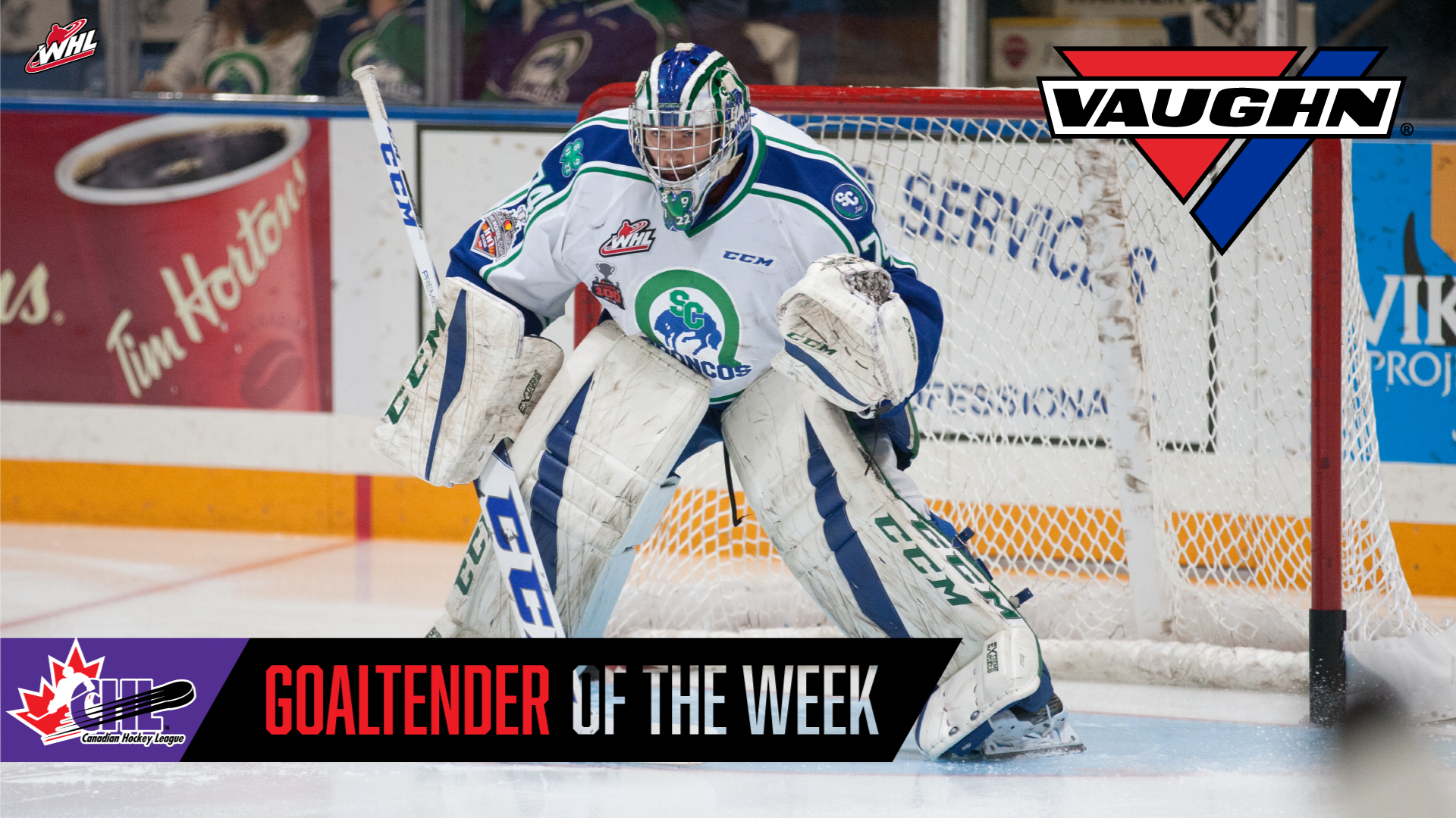 Broncos' Stuart Skinner named Vaughn CHL Goaltender of the Week