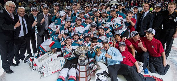 Les Rockets de Kelowna sont champions 2015 de la Ligue de l’Ouest ...