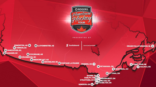 Mapping an NHL nation: The borders of hockey fandom in Canada and