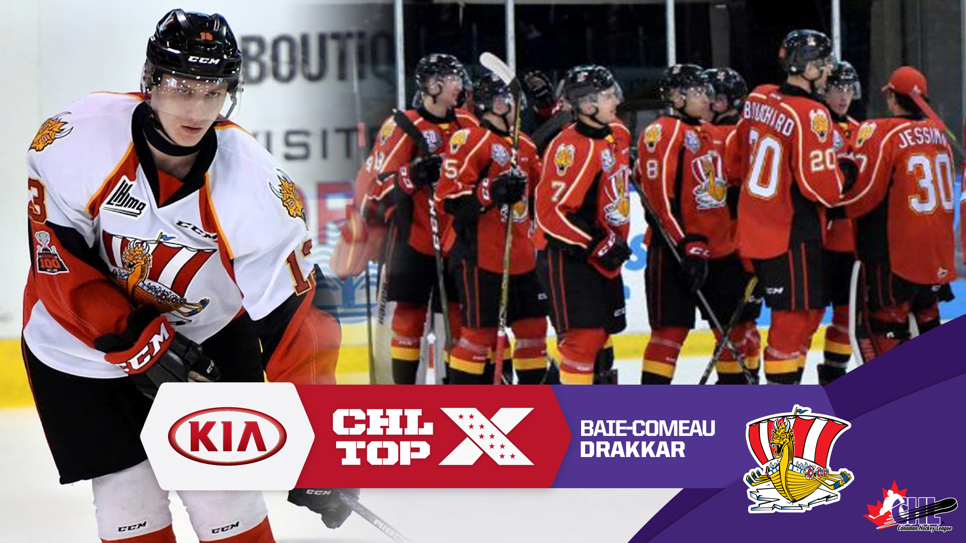 Kia CHL Top 10 Spotlight Drakkar Canadian Hockey League