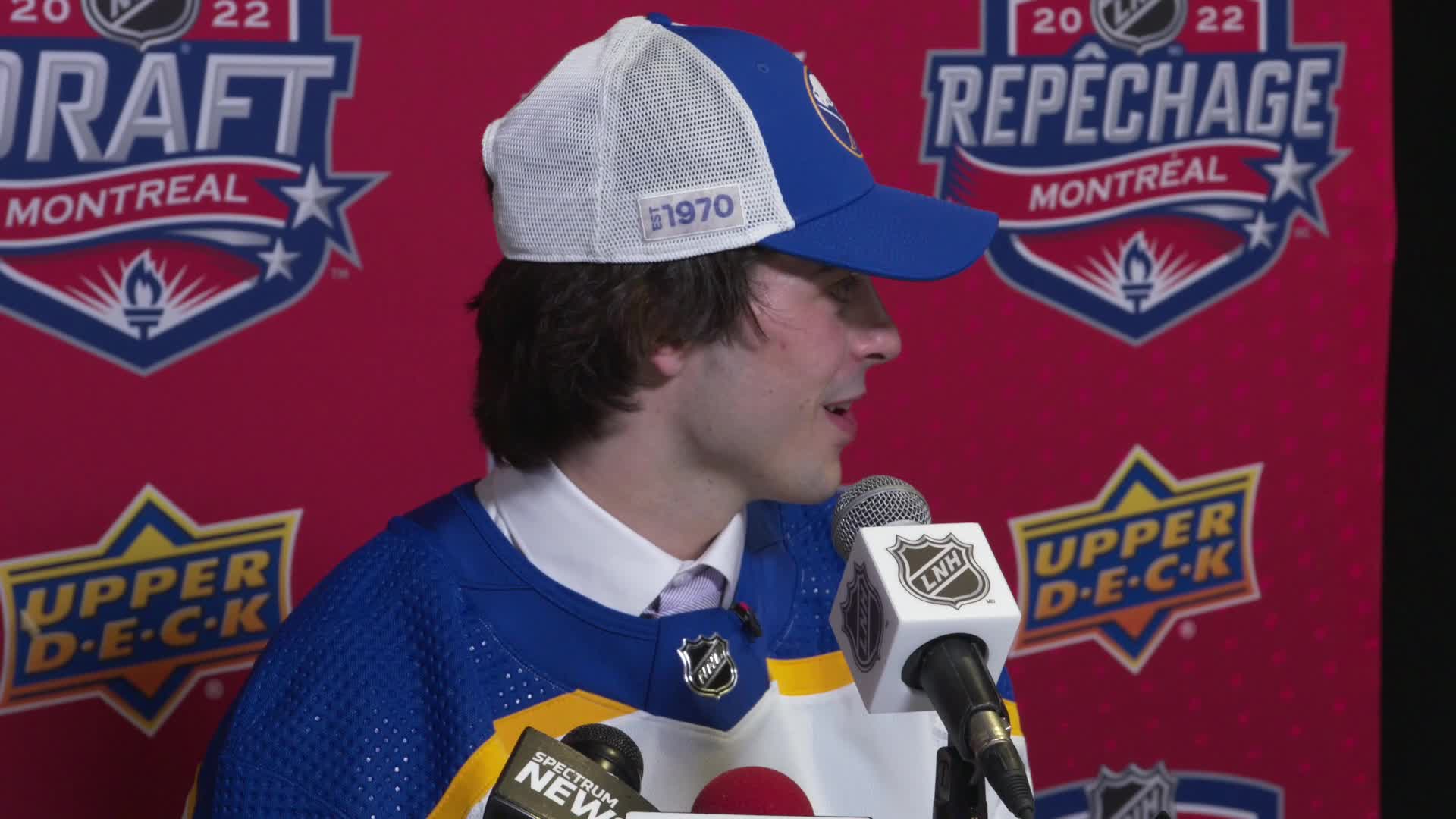 Matt Savoie Full NHL Draft Scrum CHL