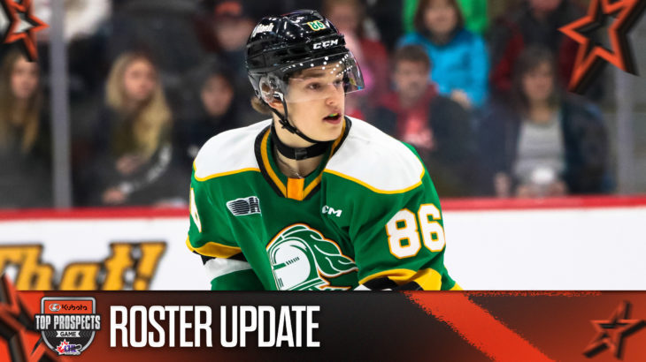 Andrew Cristall to miss 2023 Kubota CHL/NHL Top Prospects Game