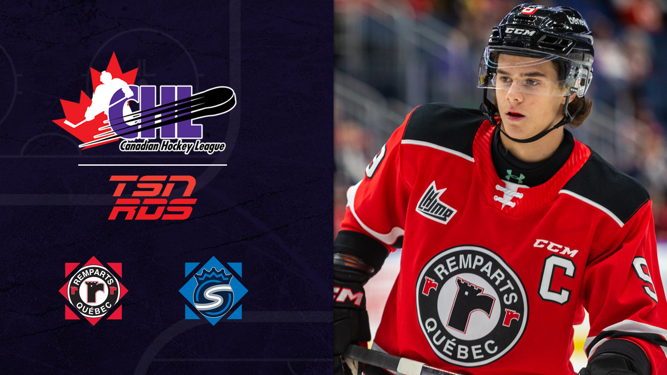 CHL on TSN: Five players to watch — Remparts @ Sagueneens - Canadian ...
