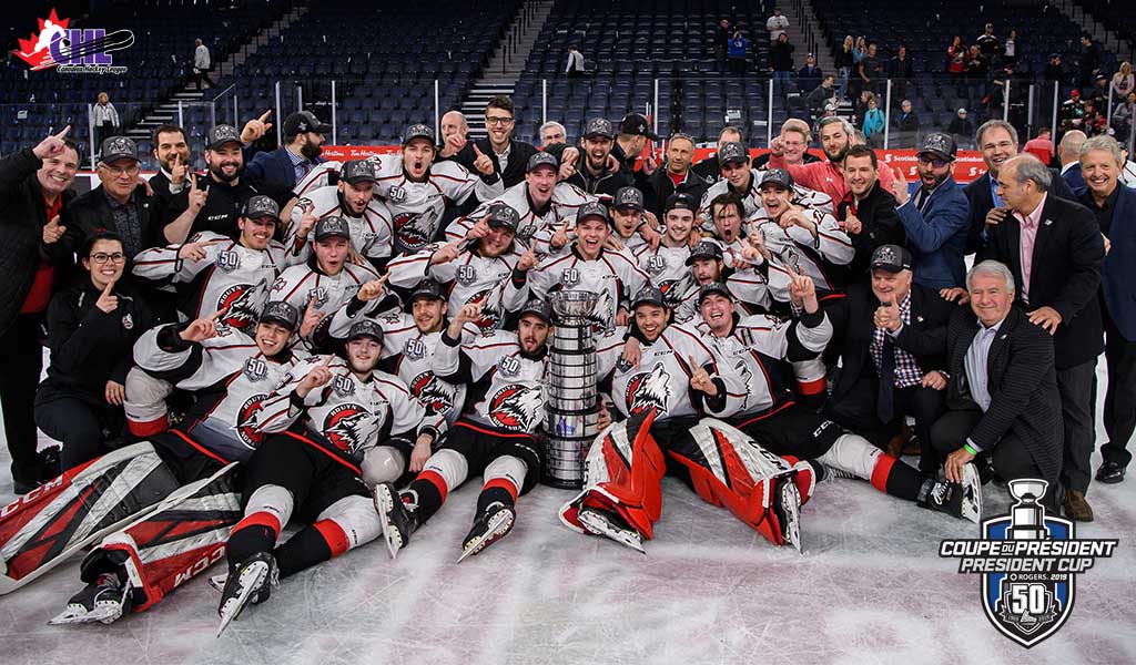 RouynNoranda Huskies crowned 2019 QMJHL Champions Canadian Hockey League